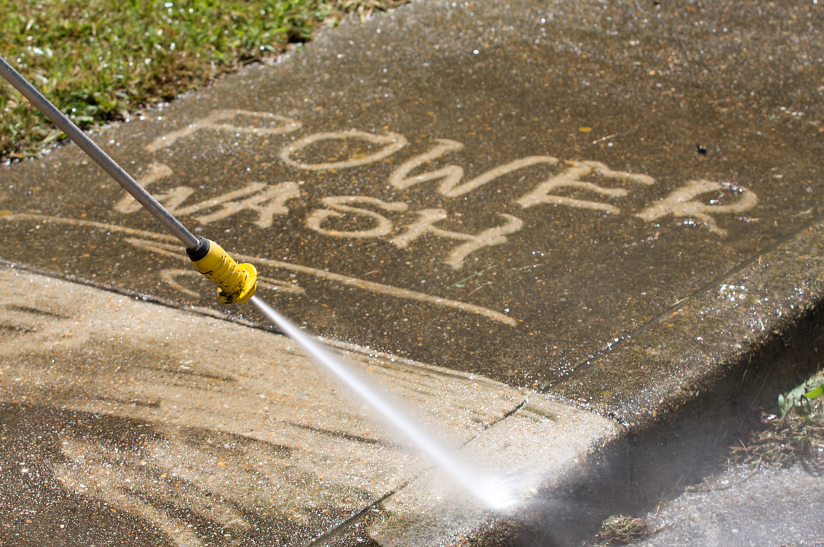 power washing